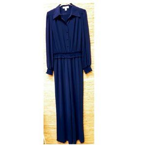 Michael Kors Navy Jumpsuit -Brand New